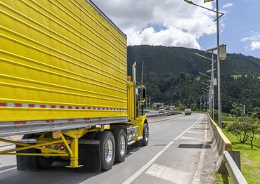 Bogota colombia truck istock 1488013756