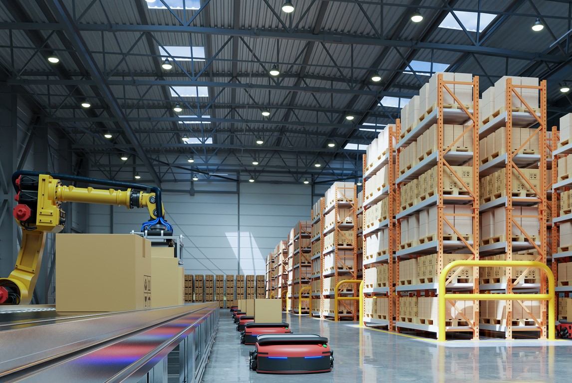 Warehouse automation robots dark istock vanit janthra 1421461349